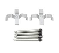 Generic Goupilles de Plaquette de Frein Arrière Clips Kit d'installation de Frein à Disque Arrière en Métal OEM KIT310 LX0263 pour Vectra pour Vectra 1995 à 2003 Réparation d'étrier