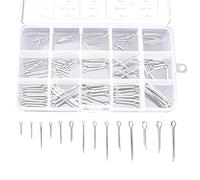 Generic GOUPILLES FENDUES EN ACIER INOXYDABLE 304 KIT DE 150PCS 15 TAILLES M1 M2 M3 POUR MÉCANIQUE INDUSTRIELLE ET BROCANTE