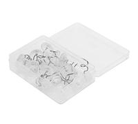 Generic Goupilles Torsadées pour Rembourrage de Têtes Transparentes, Fixateur de 400 Pièces pour Canapé-lit, Réparation de Tête de canapé pour Meubles de Maison, Transparentes en Acier Inoxydable