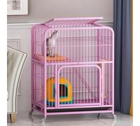 Generic Grand parc d'intérieur pour chat - Cage spacieuse pour petits animaux pour chatons et cochons d'Inde, idéal pour 1 à 4 chats (11 pièces, 78 x 55 x 108 cm)