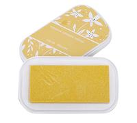 Generic Grand Tampon Encreur de Couleur en Métal, Non Toxique, Utilisation Durable, Facile à Imprimer pour les Amateurs D'artisanat, Tampon Encreur Lune pour Argile/bois/papier Kraft (#3)