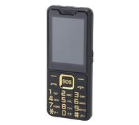 Generic Grand Téléphone Mobile clé, Grand Téléphone Mobile clé 2.6 Pouces 2 Lampe de Poche 0.3MP Camera High Volume Speecment pour la Maison en Dehors des Voyages (Black)