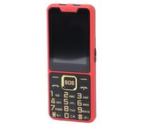 Generic Grand Téléphone Mobile clé, Grand Téléphone Mobile clé 2.6 Pouces 2 Lampe de Poche 0.3MP Camera High Volume Speecment pour la Maison en Dehors des Voyages (Rouge)