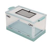Generic Grande Cage Transparente pour Hamster avec Ventilation Respirante et Conception de Poulie Inférieure pour Rongeurs et Animaux de Compagnie ABS 12,2 X 12,6 X 21,7 Pouces (Blue)