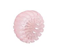 Generic Griffe de Cheveux Extensible en Forme de Nid D'oiseau, Support Chic pour Queue de Cheval pour les Types de Cheveux, Matériau Durable et (Gelée en poudre)