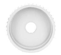 Generic Grilin de Souche, Moulin à Roue de Roue de Carbure de Sculpture de Carvure d'angle de Travail du Bois Fixation 75 Mm en Acier en Tungstène (SILVER)