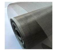 Generic Grillage Métallique Maille Fine, Tissu De Treillis Métallique D'acier Inoxydable, Anti Rongeur Grille De Filtration, Anti-Insecte Rideau Moustiquaire,Argent,55x300cm(21x118inch)