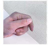 Generic Grillage Pour Moustiquaire, Tamis INOX, 6 Mesh 12 Mesh 30 Mesh 80 Mesh 150 Mesh Résistance Au Déchirement Et Corrosion Grillage Fine Maille Anti-Insecte,12 mesh,1x2m(39x78inch)