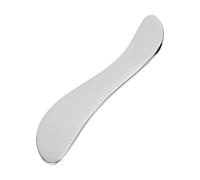 Generic Gua Sha Massager Board Outil Gua Sha Massager Planche de Massage Manuel Bâton de Massage Surface Lisse Acier Inoxydable Fonction Adaptée pour Femme Ho, 115 mm x 30 mm x 3.5