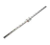 Generic Guide de Rail Linéaire Miniature, Petit Bloc Coulissant Léger de 12 Mm de Largeur pour un Mouvement Linéaire de Précision (450mm)