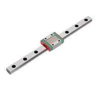 Generic Guide de Rail Linéaire Miniature, Petit Bloc Coulissant Léger de 12 Mm de Largeur pour un Mouvement Linéaire de Précision (200mm)