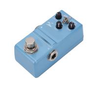 Generic Guitare électrique à Pédale Fuzz en Métal, Distorsion Double Mode pour Artistes avec Construction Fiable 2,95 Pouces X 1,42 Pouces