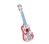 Generic Guitare pour Enfants, Plastic Educational Cartoon Pattern 4 Ukulélé Strings for Children for Children (Modèle de Renard aux Fraises)