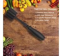 Generic Hachoir à Viande Hachée, Presse-purée Résistant à la Chaleur avec 5 Lames Incurvées pour Dinde