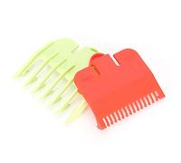 Generic Hair Clipper Guéris de Coupe Guides, Peignes de Calipper Remplacement 2 Pièces Professional Round Dents Dentaire Hair Clipper Guide pour la Coupe et la des Cheveux