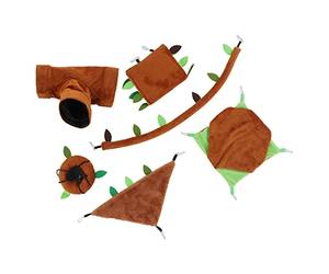 Generic Hamac Suspendu pour Hamster, Ensemble de Lit Chaud pour Petits Animaux de Compagnie, Jouet Amusant pour Percer et Explorer, Balançoire de Plaisir d'escalade pour Hamster, Rat, Cochon d'Inde,