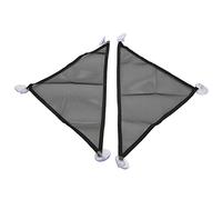 Generic Hamac Triangulaire en pour Reptiles, 2 Pièces, pour Dragons Barbus et Petits Animaux de Compagnie, avec Ventouses Fortes, Diamètre 4 Cm (Petite Taille)
