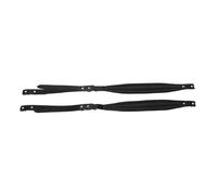 Generic Harnais Accordéon Professionnel Réglable Larges Sangles Confortables pour Enfants Adultes 16-120 Basse Cuir PU F-116 (BLACK)