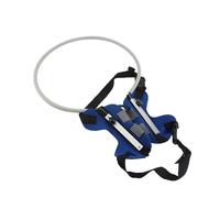 Generic Harnais de Protection Anti-Collision pour Chien Aveugle, Pare-Chocs Réfléchissant Réglable pour Animaux de Compagnie pour Les Sorties Nocturnes (S)