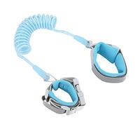 Generic Harnais de sécurité pour Enfants, Laisse de Poignet Anti-perte pour Tout-petits, Bande Réglable Confortable pour Supermarchés, en TPU Souple et Acier, 1 X unité (Tête fixe bleu 1,5 mètre)