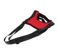 Generic Harnais de Soutien des Jambes de Chien pour Chiens âgés et Blessés, Aide à la Marche Confortable, Gilet Avant et Arrière pour Propriétaire d'animal Domestique (Pattes postérieures Rouges L)