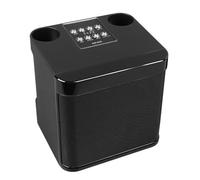 Generic Haut-Parleur de karaoké sans Fil, Haut-Parleur Portable avec 2 Microphones sans Fil et Caisson de Basses, pour Les Fêtes à Domicile, Le Camping et Les Réunions Sociales