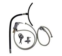 Generic Head Spa Équipement Cadre Douche Shampooing Bac Massage Cheveux Réglable pour Salon de Coiffure Spa Domicile Public, Style B