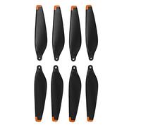 Generic Hélices de Drone Puissantes, Vol Stable avec Une Forte Force de Traction pour Drone Mini 3 RC, 8 Pièces (Bords Oranges)