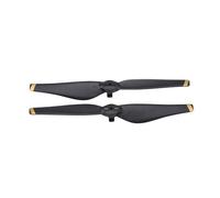 Generic Hélices en Fibre de Carbone à Dégagement Rapide pour Drone Air, Pales de Remplacement Durables pour Un Vol Rapide, 2 Couleurs 2 Paires/Ensemble pour Les Passionnés de (Décor doré)