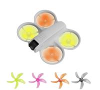 Generic Hélices légères pour drone DJI NEO - Pagaies colorées à 5 lames - Multicolore - Assorties pour DJI NEO (2 paires grises)