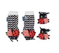 Generic Hochet à Main et à Pied, Jouets pour Chaussettes avec Enfants (Type de coléoptère)