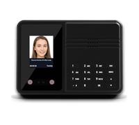 Generic Horloge de présence, reconnaissance faciale avec mot de passe, impression de paume pour les employés, machine de contrôle d'accès, prise en charge du système multilingue, port USB, dispositif