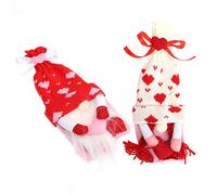 Generic Housse de Bouteille de Vin Réutilisable, Sac de Protection de Rangement de Cadeaux Fait à la Main pour Décorations de Table et Cadeaux Festifs