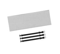 Generic Housse de Protection pour Tuyau de Climatisation pour Unités Portables, Manchon Isolant pour Conduits D'évacuation de 5 et 5,9 Pouces, Gris