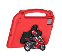 Generic Housse de Tablette Antichoc Précise avec Support de Style Moto pour Pro 11, étui de Protection en EVA Lavable pour Enfants, Convient pour Air 4 5 6 7, 10,9" (Housse de Tablette en Mousse