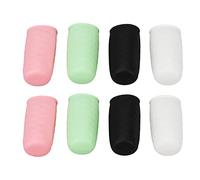 Generic Housse de Toilette à Manches élastiques en Silicone Souple, étanche, pour Lavage du Corps et Revitalisant, 8 Pièces, Adaptée aux Voyageurs et à L'extérieur