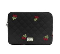 Generic Housse matelassée pour ordinateur portable 11" pour ordinateur portable et tablette Noir