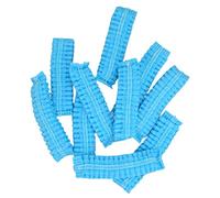 Generic Housses D'oreillettes Extensibles Jetables, 100 Pièces, de qualité Sonore pour la Plupart des écouteurs, pour Les Cafés Internet et Les Hôpitaux (Blue)