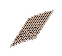 Generic HSS-Co M35 Cobalt Twist Drilling Force avec une Lame Tranchante pour les Alésages en Acier Inoxydable 10 Pc 1,0 à 5,0 Mm Outil de Forage de Précision pour -Ussiasts (1 mm)