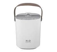 Generic Humidificateur D'air Compact alimenté par USB, Humidificateur à Double Pulvérisation de 1,2 L, pour Chambre à Coucher, Bureau D'étude (WHITE)