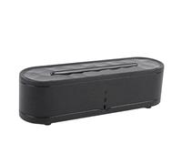 Generic Humidificateur de Diffuseur d'huile Essentielle à Flamme, Diffuseur de Flammes Lumière Ambiante Colorée 260 Ml Télécommande pour la Chambre (BLACK)