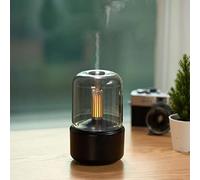 Generic Humidificateur de la Chandelle, Fonction de Protection Portable de la Chandelle (BLACK)