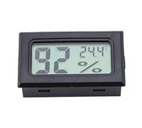 Generic Hygromètre Numérique sans Fil pour Compteur de Température et d'humidité pour Vivariums de Reptiles, Maison, Bureau, Hangars, Serre, Salle de Culture, 1,9 Pouces, Adorable YS-11
