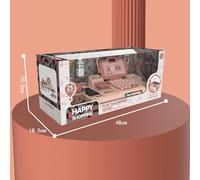 Generic Ice Cream Peel Cash Set pour Le Sain de Renforcement, Fonction de Paiement Mobile - Idéal pour Les Jeux Interactifs, Le Matériel ABS (grisé) (Rouge)