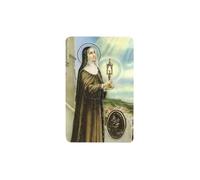 Generic Impression Sainte Claire avec Médaille, Religion/Religious Card