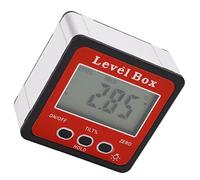 Generic Inclinomètre de Rapporteur Magnétique Pratique de Jauge D'angle Numérique Compacte pour le Travail du Bois, Matériau ABS