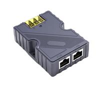 Generic Injecteur Poe Passif, 10 100 1000 Mo/S 3A ESD Protection Flexible Efficient Alimentation Injecteur Poe 4 Paires Gigabit Ethernet pour Satellite