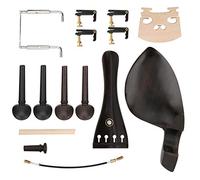 Generic Instrument de Musique 4/4 Pièces de Violon, Jeu de Chevilles de Réglage en ébène, Réglage Facile de L'intonation pour les Artistes de Violon, Couleur ébène