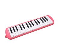 Generic Instrument de Musique Compact Mélodica 32 Touches pour Débutants Mélodica Portable Bleu/rose/noir pour les âges et L'éducation Musicale (PINK)