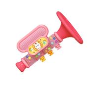 Generic Instrument de Musique de Jouet de Trompette de Bande Dessinée d'enfants pour L'éducation Précoce, Jouet de Sifflet de bébé pour S'amuser, Matériel D'abs (Pink)